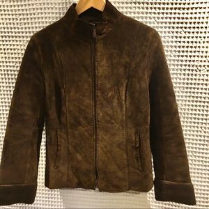 Kenneth Cole suede leather jacket